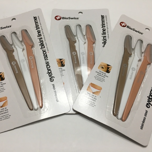 Two (2) Packs BioSwiss Eyebrow/Bikini Razors - Picture 8 of 8